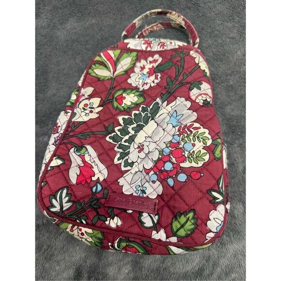 Vera Bradley Other - Vera Bradley burgundy lunch bag with ID holder #school #lunch